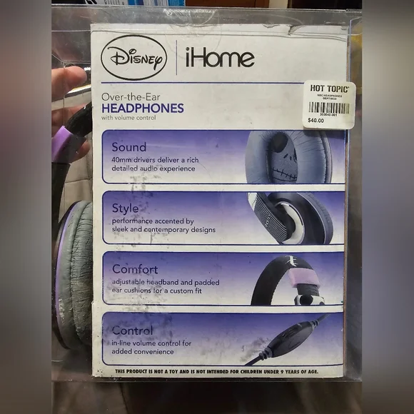 Disney iHome Over-the-Ear Headphones - Picture 3 of 10